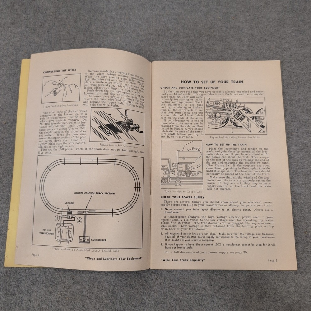 1950‎ Lionel Trains Instructions for Assembling and Operating Manual No 926-50 - Picture 4 of 5